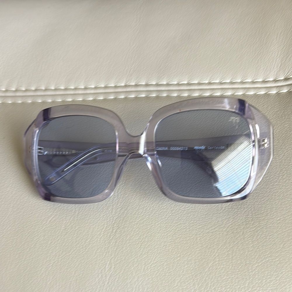 Melt Lavender oversized Sunglasses